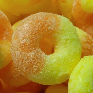 Freeze Dried Peach Rings