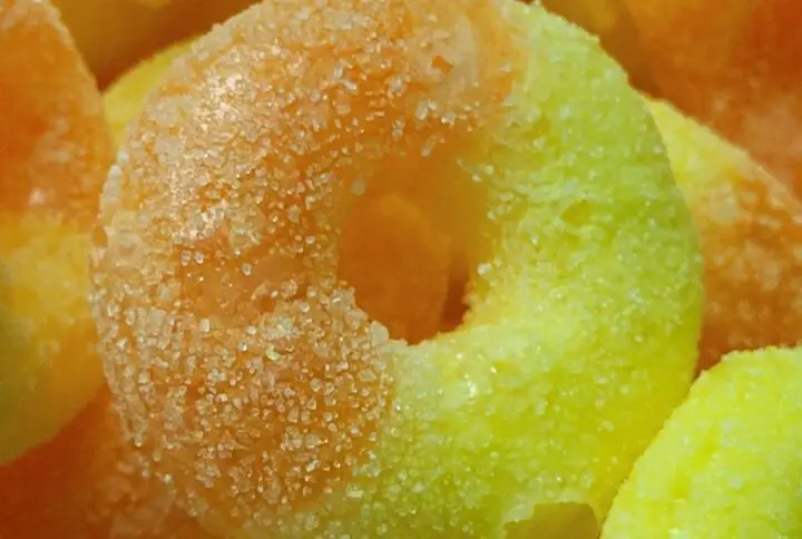 Freeze Dried Peach Rings