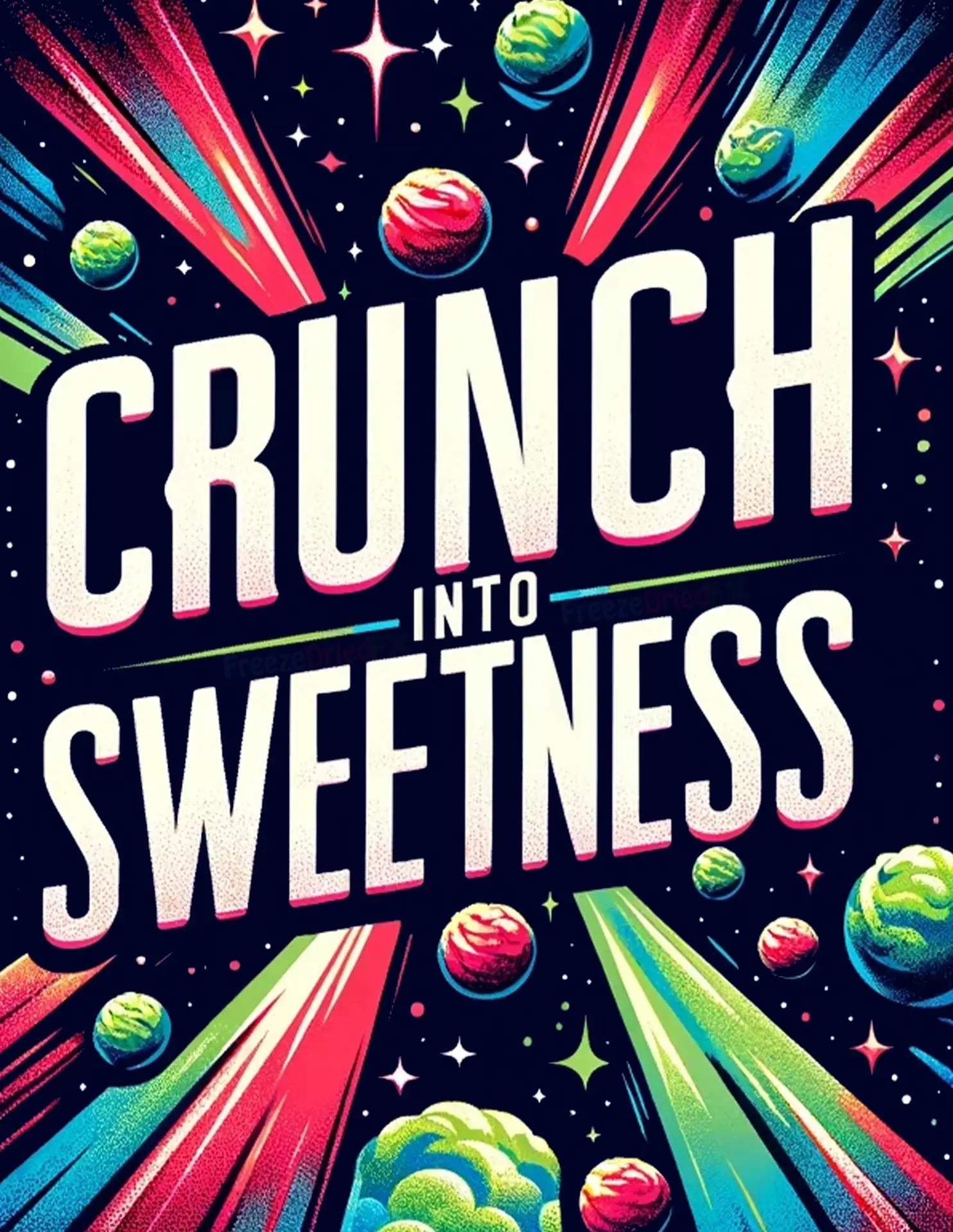 Crunch into Sweetness