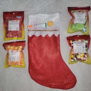 Traditional Stocking with Freeze Dried Candy